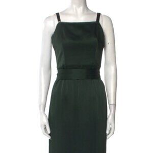 Grey by Jason Wu Square Neckline Midi Length Green Dress Size 6